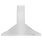 36 In. Convertible Vent Wall Mount Range Hood In Stainless Steel