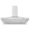 36 In. Convertible Vent Wall Mount Range Hood In Stainless Steel