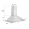 36 In. Convertible Vent Wall Mount Range Hood In Stainless Steel