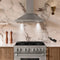 36 In. Convertible Vent Wall Mount Range Hood In Stainless Steel