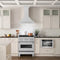 30 In. Convertible Satin Stainless Steel Wall Mount Range Hood With Stainless Steel Handle