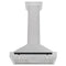 Autograph Edition 30 In. Convertible Satin Stainless Steel Wall Mount Range Hood With Matte Black Handle