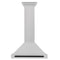 Autograph Edition 30 In. Convertible Satin Stainless Steel Wall Mount Range Hood With Matte Black Handle