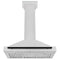 Autograph Edition 36 In. Convertible Satin Stainless Steel Wall Mount Range Hood With Matte Black Handle