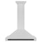 Autograph Edition 36 In. Convertible Satin Stainless Steel Wall Mount Range Hood With Matte Black Handle