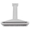 Autograph Edition 48 In. Convertible Satin Stainless Steel Wall Mount Range Hood With Matte Black Handle