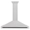 Autograph Edition 48 In. Convertible Satin Stainless Steel Wall Mount Range Hood With Matte Black Handle