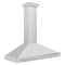 48 In. Convertible Stainless Steel Range Hood With Stainless Steel Handle