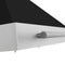 30 In. Convertible Stainless Steel Range Hood With Black Matte Shell And Stainless Steel Handle
