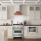30 in. Convertible Stainless Steel Range Hood with Copper Shell and Stainless Steel Handle