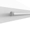 48 In. Convertible Stainless Steel Range Hood With White Matte Shell And Stainless Steel Handle