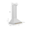 Autograph Edition 30 In. Convertible Stainless Steel Range Hood With Stainless Steel Shell And Champagne Bronze Accents