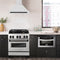 Autograph Edition 30 In. Convertible Stainless Steel Range Hood With Stainless Steel Shell And Matte Black Accents