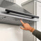 Autograph Edition 30 In. Convertible Stainless Steel Range Hood With Stainless Steel Shell And Matte Black Accents