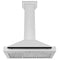 Autograph Edition 36 In. Convertible Stainless Steel Range Hood With Stainless Steel Shell And Matte Black Accents