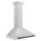 Autograph Edition 36 In. Convertible Stainless Steel Range Hood With Stainless Steel Shell And Matte Black Accents