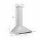 Autograph Edition 36 In. Convertible Stainless Steel Range Hood With Stainless Steel Shell And Matte Black Accents
