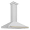 Autograph Edition 48 In. Convertible Stainless Steel Range Hood With Stainless Steel Shell And Polished Gold Accents