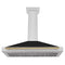 Autograph Edition 48 In. Convertible Stainless Steel Range Hood With Black Matte Shell And Polished Gold Handle