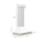 Autograph Edition 30 In. Convertible Stainless Steel Range Hood With White Matte Shell And Champagne Bronze Accents