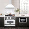 Autograph Edition 36 In. Convertible Stainless Steel Range Hood With White Matte Shell And Matte Black Accents