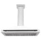 Autograph Edition 48 In. Convertible Stainless Steel Range Hood With White Matte Shell And Matte Black Accents