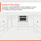 24 In. 1.2 Cu. Ft. 950w Easy Open Stainless Steel Microwave Drawer