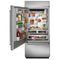 20.9 Cu. Ft. 36" Width Built-In Stainless Bottom Mount Refrigerator with Platinum Interior Design