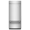 20.8 Cu. Ft. 36" Built-in Bottom Mount Refrigerator With Platinum Interior