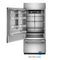20.8 Cu. Ft. 36" Built-in Bottom Mount Refrigerator With Platinum Interior