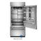 20.8 Cu. Ft. 36" Built-in Bottom Mount Refrigerator With Platinum Interior