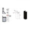 61" Wooden Chimney Extension for Ceilings up to 12.5 ft.