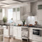 24 In. Convertible Vent Wall Mount Range Hood In Stainless Steel With Crown Molding
