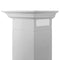 24 In. Convertible Vent Wall Mount Range Hood In Stainless Steel With Crown Molding