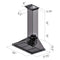 24 In. Convertible Vent Wall Mount Range Hood In Stainless Steel With Crown Molding