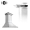 24 In. Crownsound™ Ducted Vent Wall Mount Range Hood In Stainless Steel With Built-in Bluetooth Speakers
