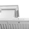 36 In. Crownsound™ Ducted Vent Wall Mount Range Hood In Stainless Steel With Built-in Bluetooth Speakers