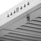 42 In. Crownsound™ Ducted Vent Wall Mount Range Hood In Stainless Steel With Built-in Bluetooth Speakers