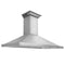 48 In. Crownsound™ Ducted Vent Wall Mount Range Hood In Stainless Steel With Built-in Bluetooth Speakers