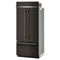 20.8 Cu. Ft. 36" Built-in French Door Bottom Mount Refrigerator With Platinum Interior