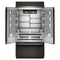 24.2 Cu. Ft. 42" Built-in French Door Bottom Mount Refrigerator With Platinum Interior