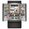 24.2 Cu. Ft. 42" Built-in French Door Bottom Mount Refrigerator With Platinum Interior