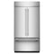 24.2 Cu. Ft. 42" Built-in French Door Bottom Mount Refrigerator With Platinum Interior