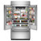 24.2 Cu. Ft. 42" Built-in French Door Bottom Mount Refrigerator With Platinum Interior