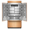 24.2 Cu. Ft. 42" Built-In Panel-Ready French Door Bottom Mount Refrigerator with Platinum Interior