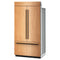 24.2 Cu. Ft. 42" Built-In Panel-Ready French Door Bottom Mount Refrigerator with Platinum Interior