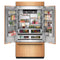 24.2 Cu. Ft. 42" Built-In Panel-Ready French Door Bottom Mount Refrigerator with Platinum Interior