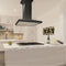 30 in. Convertible Vent Wooden Island Mount Range Hood