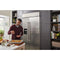 25.1 Cu. Ft. 42" Built-In Side-by-Side Refrigerator with Ice and Water Dispenser