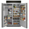 29.4 Cu. Ft. 48" Built-In Side-by-Side Refrigerator with Ice and Water Dispenser